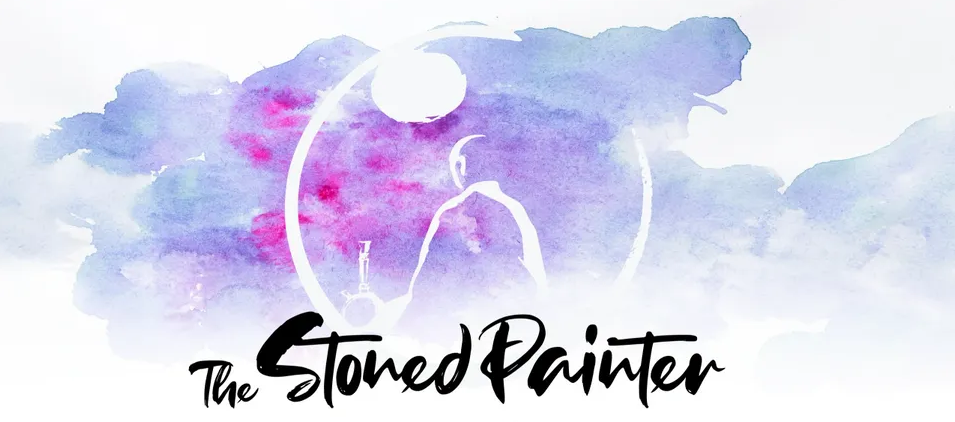 The Stoned Painter — watercolor hero artwork